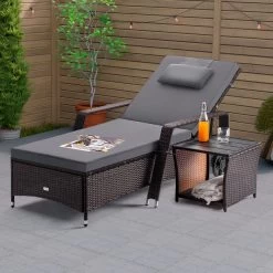 Polyrattan Beistelltisch Vedis Braun 45x45x40cm -Garten & Außenbereich 6d97269f82a1b5d12b81b0c288c16d69 de 109509d 11 1