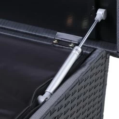 Polyrattan-Auflagenbox Schwarz 150x77x73cm Mit Rollen 34 Polyrattan-Auflagenbox Schwarz 150x77x73cm Mit Rollen -Garten & Außenbereich 7023f48b1f676835c30d8b7776ec24a8 de 108343d 5 1