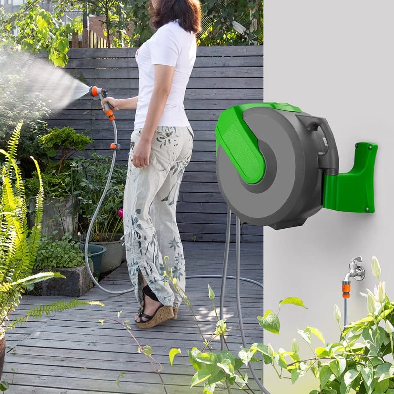 Wasserschlauchaufroller 30m Automatisch 2 Wasserschlauchaufroller 30m Automatisch – Bild 2