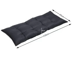 Bankauflage Anthrazit 110x50x8cm 14 Bankauflage Anthrazit 110x50x8cm -Garten & Außenbereich 75333610fb13c1422c7b279f4ffa92a7 de 108024d 6 1
