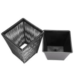 Blumenkasten Acapulco 2er-Set Schwarz 36x36x40cm 14 Blumenkasten Acapulco 2er-Set Schwarz 36x36x40cm -Garten & Außenbereich 7731ca7e99d3921739d9527e9d71bea3 de 108061d 2 1