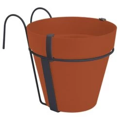 Elho Blumentopf Terrakotta 20x28cm Mit Halterung -Garten & Außenbereich 7bbe41af99afb6fd9115897f3615ef3a a de 193638g20 1 1