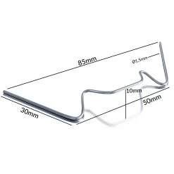 Gewächshausklammern 100er-Set Edelstahl -Garten & Außenbereich 7cf81968ce4e30e769d5798b0d84ce0d de 107829d 2