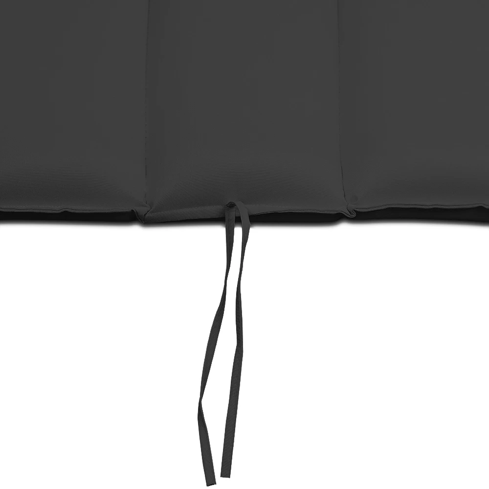 Auflage Saunaliege Anthrazit 177x58x7cm 3 Auflage Saunaliege Anthrazit 177x58x7cm – Bild 3