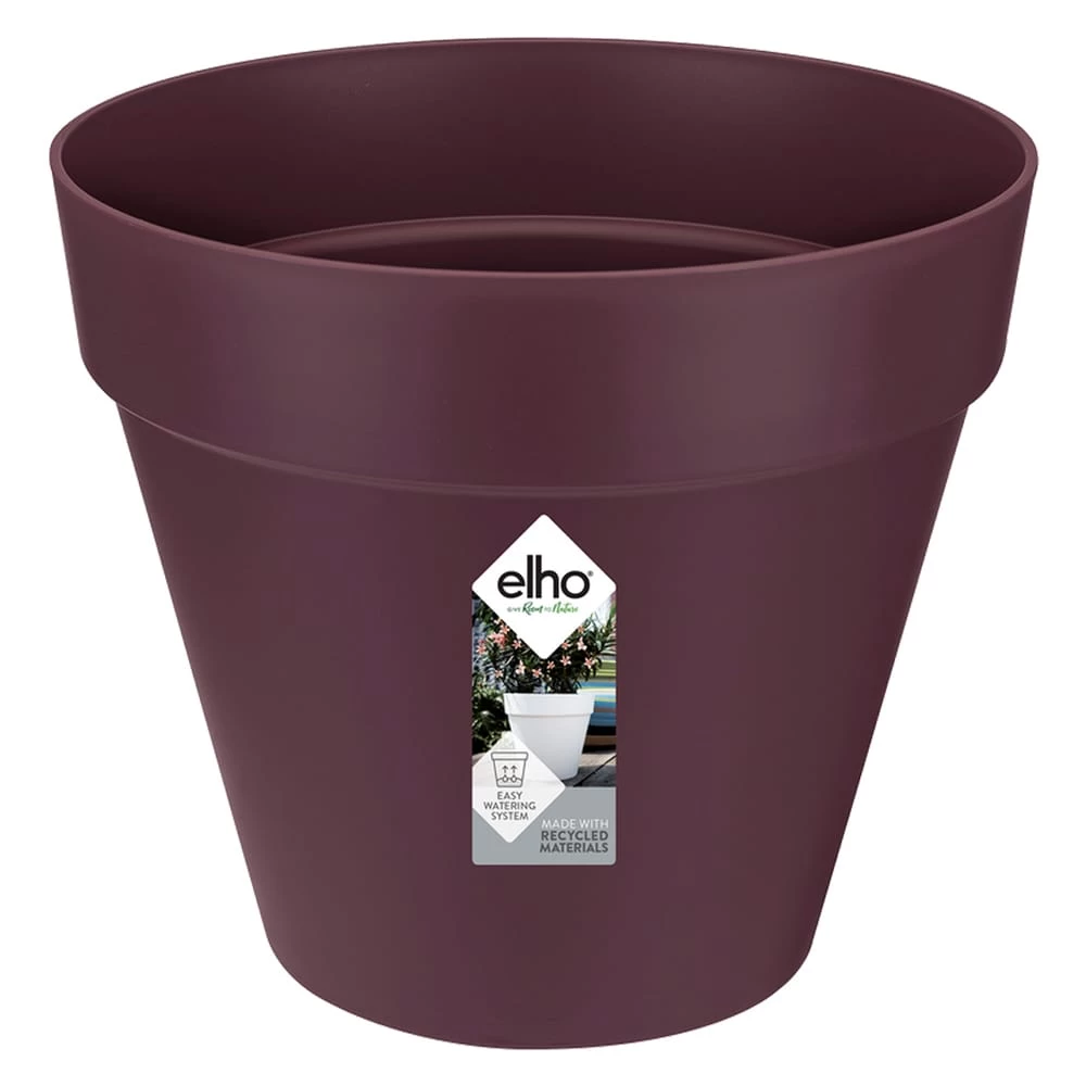 Elho Blumentopf Maulbeere Matt 25x22cm 5,5L 2 Elho Blumentopf Maulbeere Matt 25x22cm 5,5L – Bild 2