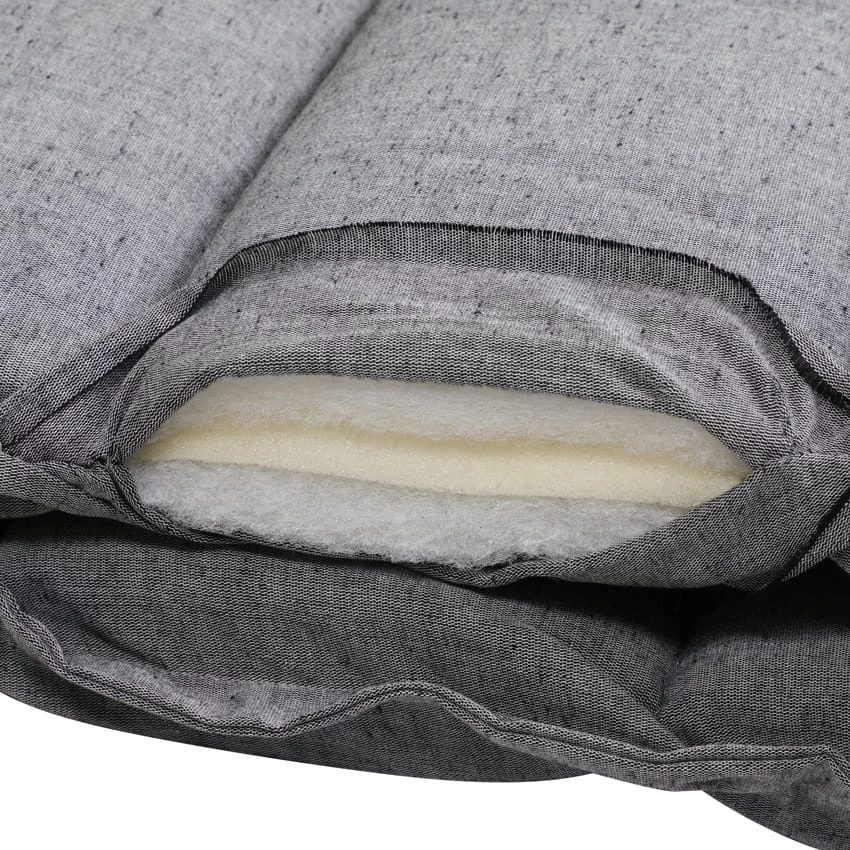 Auflage Saunaliege Grau Meliert 183x56x7cm 7 Auflage Saunaliege Grau Meliert 183x56x7cm – Bild 7