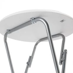 Stehtisch 2er-Set Weiß Holzdekor Ø60cm Klappbar -Garten & Außenbereich 8a6813fb3569282a53303b5609d2c9d8 de 108092d 5 1 1