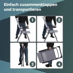 Gartenstuhl 2er-Set Grau Alu Klappbar -Garten & Außenbereich 9667a0b13d6c20b84c46576dd6027281 04 109579 on dts amz high de 1 1