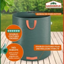 Gartenabfallsack 2er-Set Grün Je 500 Liter -Garten & Außenbereich 9bb1fb63d05e3678258fc79accc4a346 fr 993940d 1
