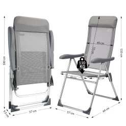 Gartenstuhl 4er-Set Silber Alu -Garten & Außenbereich 9c19bb8ac2d7d1e3b39ff3e947d25f9a 4