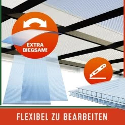 Hohlkammerstegplatten 10er-Set Transparent 6mm 7,32m² -Garten & Außenbereich 9f56db74e7ebd203ffac44174664b599 05 109590 on dts web low de 1