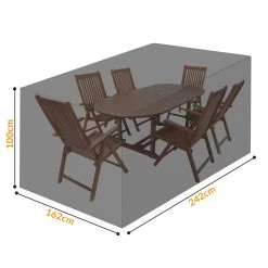 Abdeckung Vanamo Anthrazit 242x162x100cm -Garten & Außenbereich a288c1b71234b99f937dce8a90eef937 de 108650d 12 1