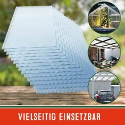 Hohlkammerstegplatten 14er-Set & Gewächshausklammern 50er-Set -Garten & Außenbereich a2f509062aeea9d23ac0b1f7d844ad48 de 101737d 9 1