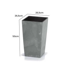 Blumentopf Betonoptik Grau 26L -Garten & Außenbereich a410231519c4131f9ae08ded7c48d9cd de 108513d 3 1