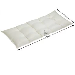 Bankauflage Creme 110x50x8cm -Garten & Außenbereich a4537ac755c6571d74fbdf030ab551a1 de 108022d 6 1
