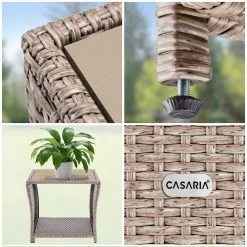 Polyrattan Beistelltisch Vedis Creme 45x45x40cm 13 Polyrattan Beistelltisch Vedis Creme 45x45x40cm -Garten & Außenbereich a4d95edf56cf7d203b903c1199c4dbe6 de 109510d 08 1