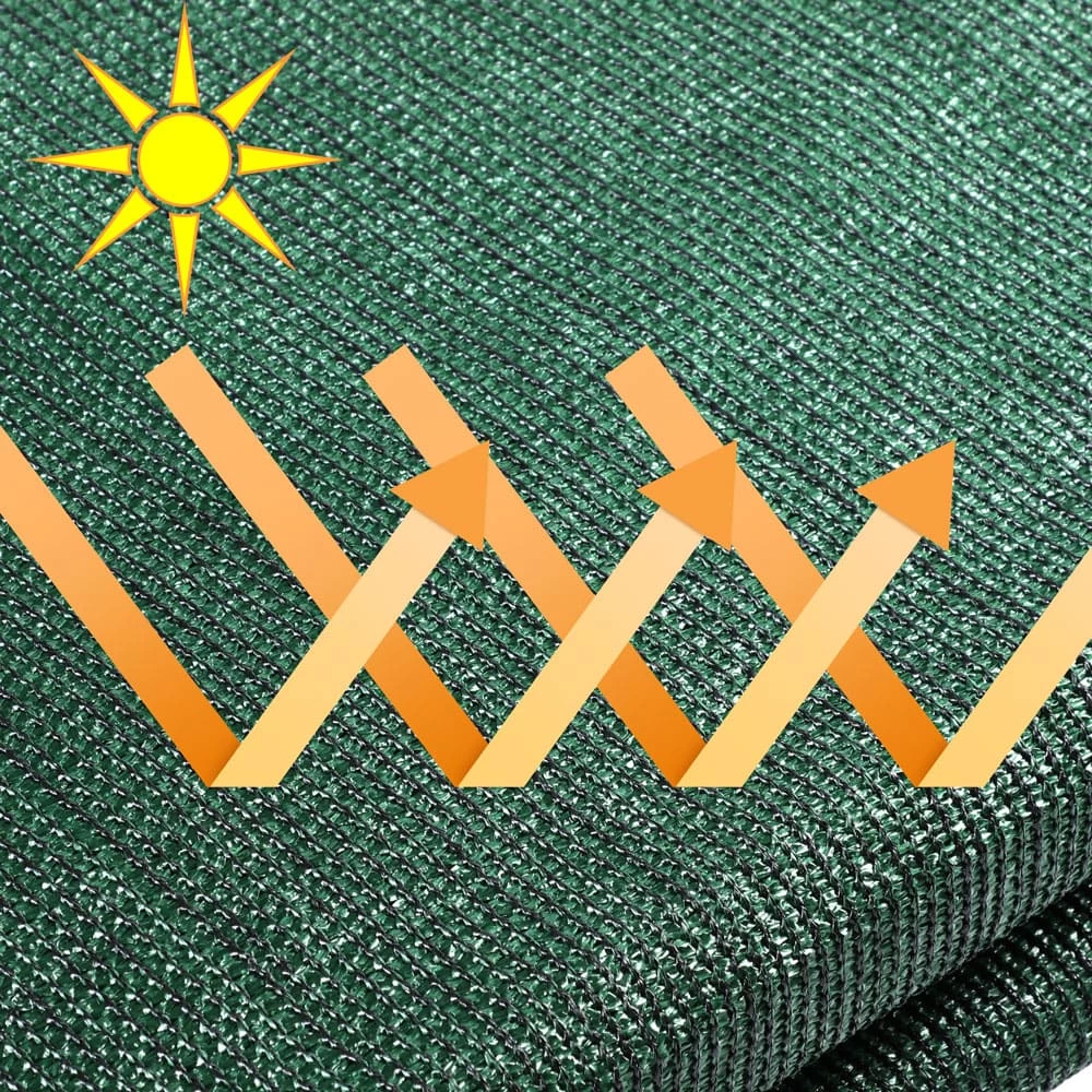 Balkonsichtschutz Dunkelgrün 1,4x10m 7 Balkonsichtschutz Dunkelgrün 1,4x10m – Bild 7