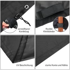 Abdeckung Vanamo Anthrazit 242x162x100cm -Garten & Außenbereich af6690ee3a4f9cff61c1c3e7273c2913 de 108650d 1 1