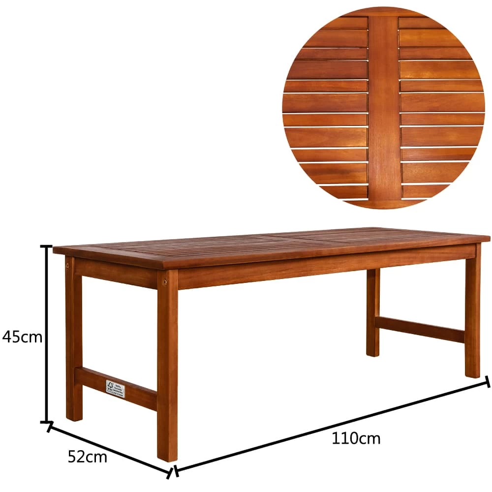 Garten-Sitzgruppe Atlas 4-tlg. Creme Akazienholz 6 Garten-Sitzgruppe Atlas 4-tlg. Creme Akazienholz – Bild 6
