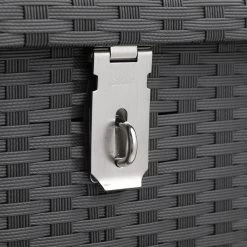 Polyrattan-Auflagenbox Schwarz 150x77x73cm Mit Rollen 26 Polyrattan-Auflagenbox Schwarz 150x77x73cm Mit Rollen -Garten & Außenbereich b256aae6c5f323400abb2fbafa9b5d93 de 108343d 9