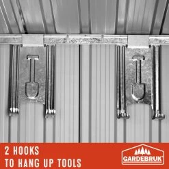 Geräteschuppen Grün Metall 196x122x180cm -Garten & Außenbereich b2978d9c3ae516cc45843ee04e1e5040 uk 990736d 22 1