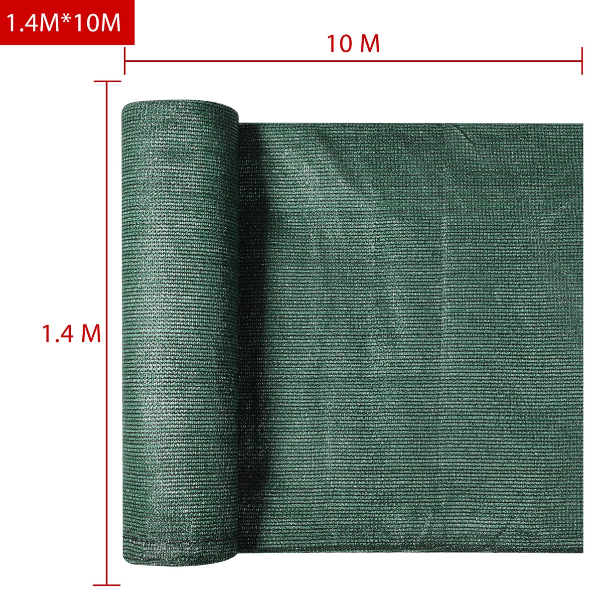 Balkonsichtschutz Dunkelgrün 1,4x10m 1 Balkonsichtschutz Dunkelgrün 1,4x10m