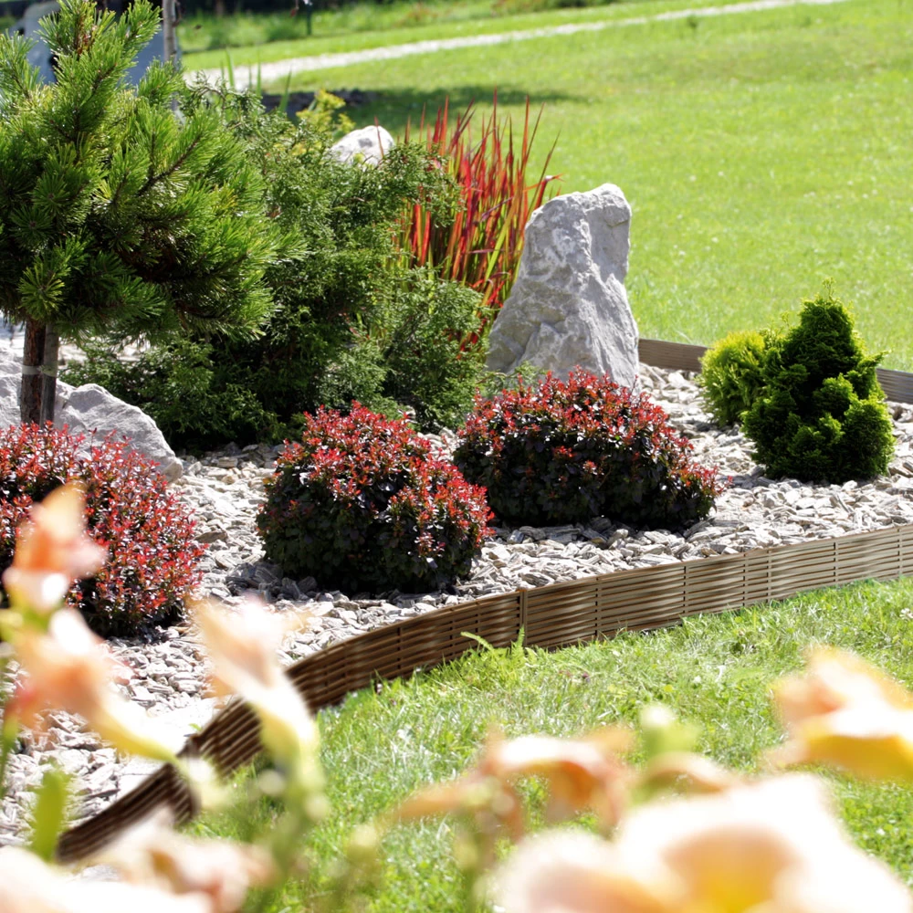 Beeteinfassung Braun 3,9m 2 Beeteinfassung Braun 3,9m – Bild 2