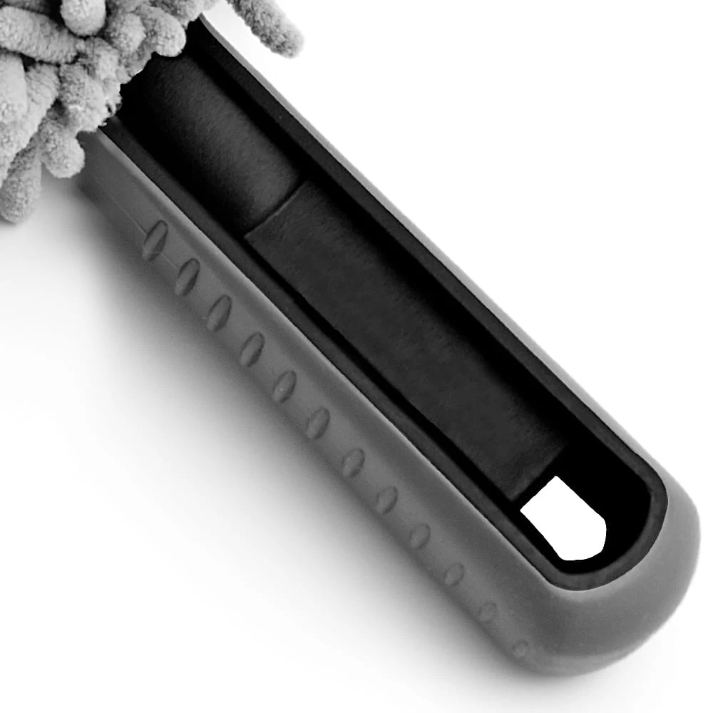 Felgen-Reinigungsbürste Grau Microfaser 34cm 5 Felgen-Reinigungsbürste Grau Microfaser 34cm – Bild 5