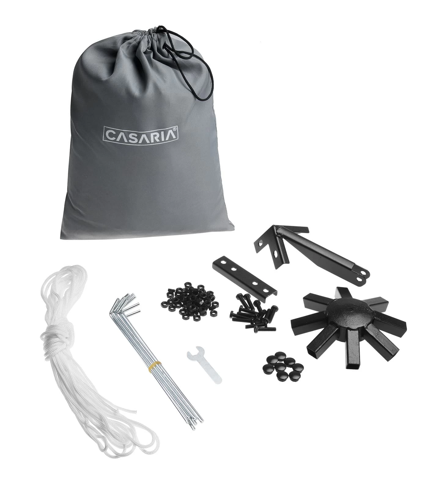 Pavillon Lorca Taupe 3x3m 5 Pavillon Lorca Taupe 3x3m – Bild 5