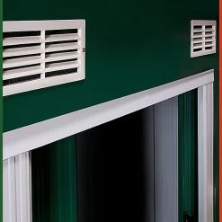 Geräteschuppen Grün Metall 196x122x180cm -Garten & Außenbereich b9210f21bc5c5859cdc50127d02d1db4 de 990736d 19 1