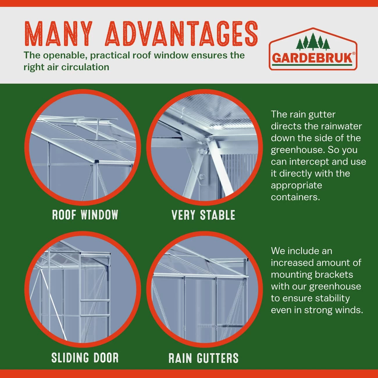Alu Beistellgewächshaus 190x122x202cm Mit Fundament 9 Alu Beistellgewächshaus 190x122x202cm Mit Fundament – Bild 9