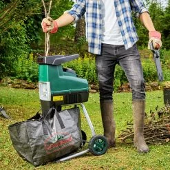 Leisehäcksler 3.075W Mit 2 Sammelbeuteln Je 60L -Garten & Außenbereich bfbbc3d985a48677041730fa199bc217 de 104226 57 1