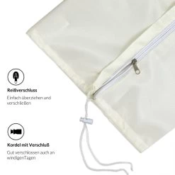 Abdeckung Ampelschirm Sonnenschirm Beige 3,5m 13 Abdeckung Ampelschirm Sonnenschirm Beige 3,5m -Garten & Außenbereich c2a929f902ceeb0ebbbab7d758522b84 de 102716d 6 1