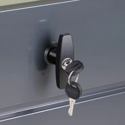 Abschließbare Auflagenbox Anthrazit 360L Metall -Garten & Außenbereich c3a0dd4b19b495257abb796cd0c8c12a de 108138d 7