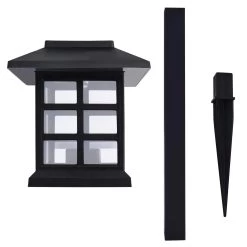 LED Solarleuchten 24er-Set Schwarz -Garten & Außenbereich c51a7eb6d230f21016073c558ae15df7 de 105733d 2 1 4