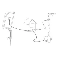 LED Solarpumpe Mit Akku Und Hochleistungs-Solar-Panel 13 LED Solarpumpe Mit Akku Und Hochleistungs-Solar-Panel -Garten & Außenbereich c65e3d3907adc5892dff43fc15207bae de 102566d 8 1