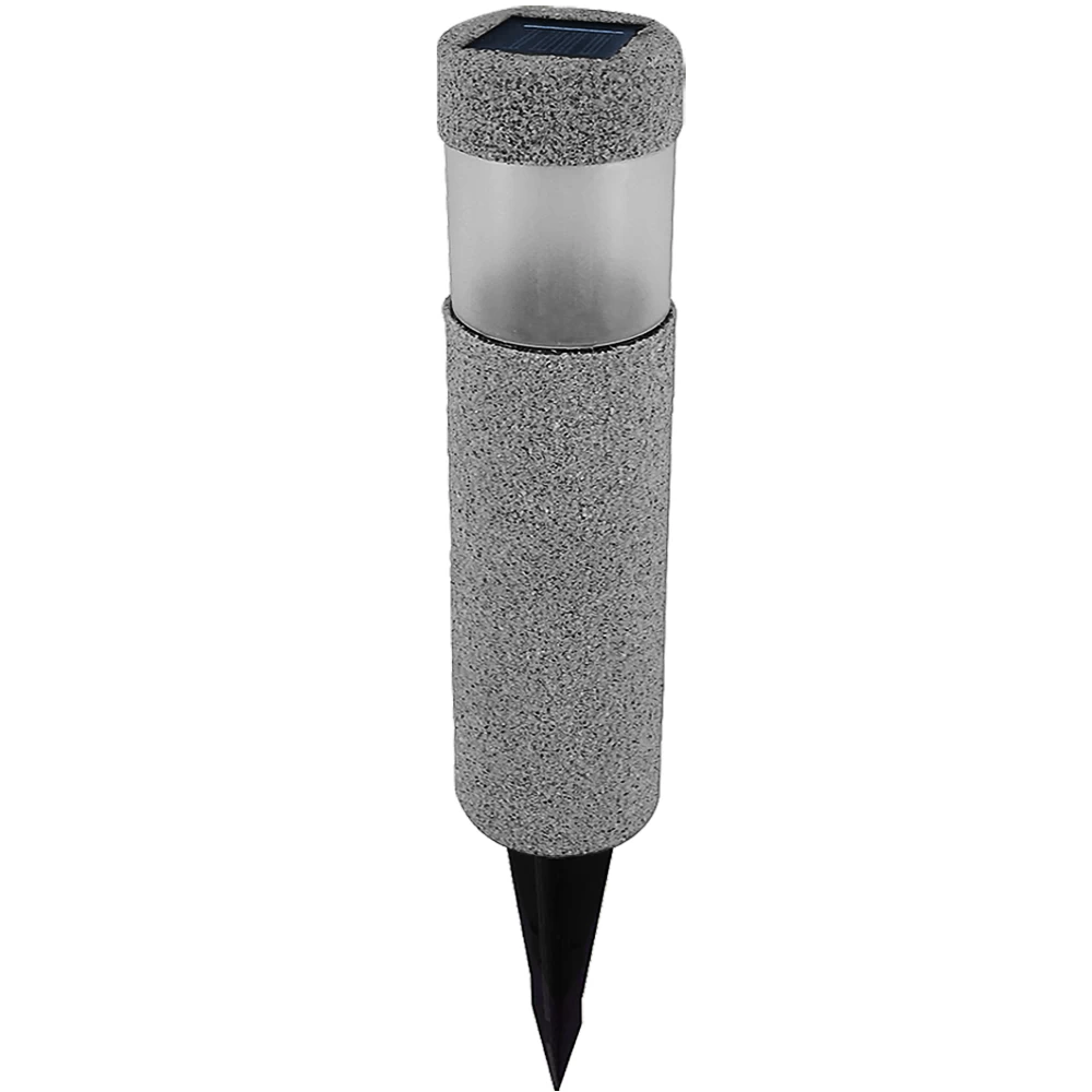 LED Solarleuchte 12er-Set Steinoptik 4 LED Solarleuchte 12er-Set Steinoptik – Bild 4