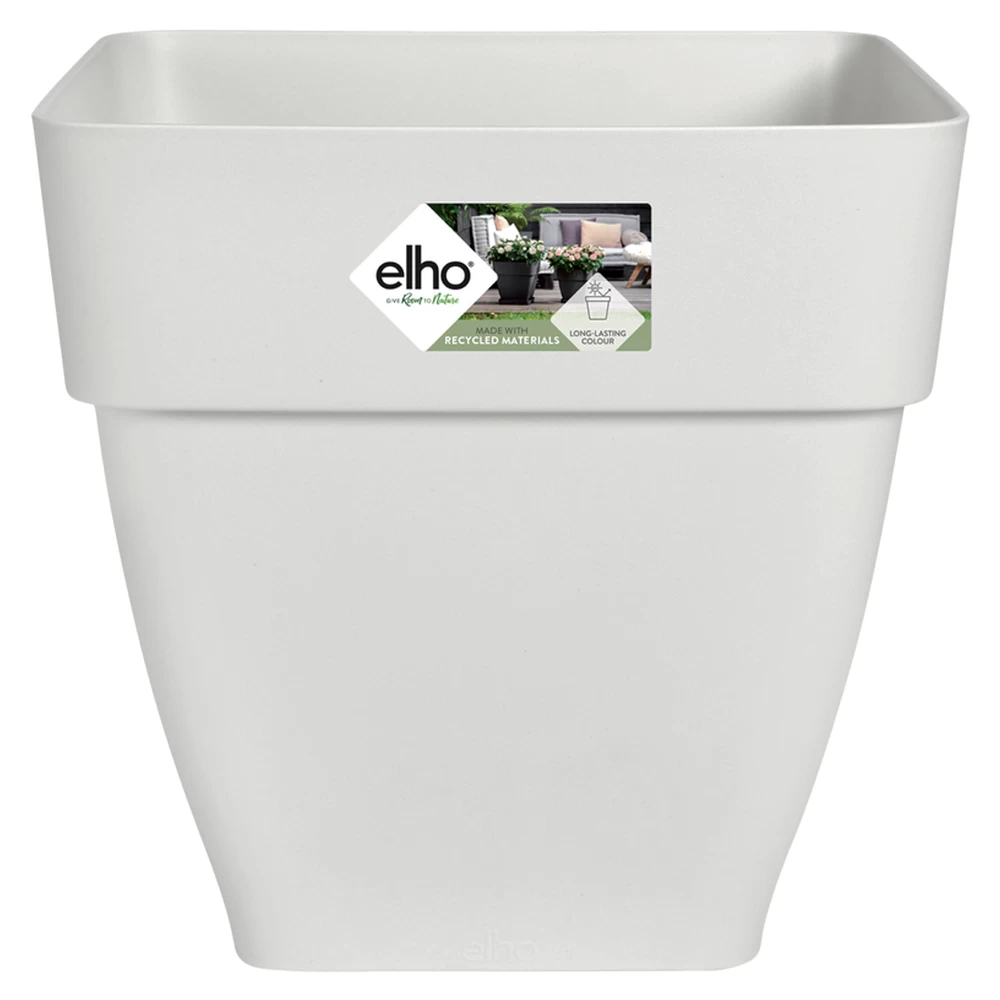 Elho Blumentopf Weiß 30x29x29cm 15,1L 2 Elho Blumentopf Weiß 30x29x29cm 15,1L – Bild 2
