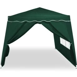Faltpavillon Capri Grün 3x3m Inkl. 2 Seitenwänden -Garten & Außenbereich c916ee23a2967c290533725b4318239a