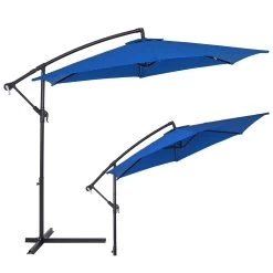 Ampelschirm Blau Alu Ø330cm UV-Schutz 50+ -Garten & Außenbereich ca3226e3b87146962777265befc78804 de 104084d 5 1