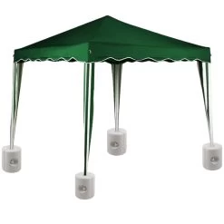 Pavillon Standsicherung 4er-Set Weiß -Garten & Außenbereich cac64128ea36b34ec3075e02aeda5752 de 102535d 5