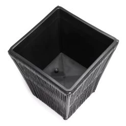Blumenkasten Acapulco 2er-Set Schwarz 36x36x40cm 12 Blumenkasten Acapulco 2er-Set Schwarz 36x36x40cm -Garten & Außenbereich d8ad01407d9b59c6a4bb612695be584f de 108061d 4 1