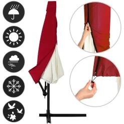 Ampelschirm Rot Alu Ø300cm Inkl. Abdeckung -Garten & Außenbereich d94b3f702d3f0b4eede197705ba1af7e 03 996251 on fs m web low de 1