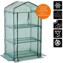 Gardebruk Foliengewächshaus 126x49x69cm 14 Gardebruk Foliengewächshaus 126x49x69cm -Garten & Außenbereich da1cb9921276d7527740e45963eb4c4c de 108268d 4 1