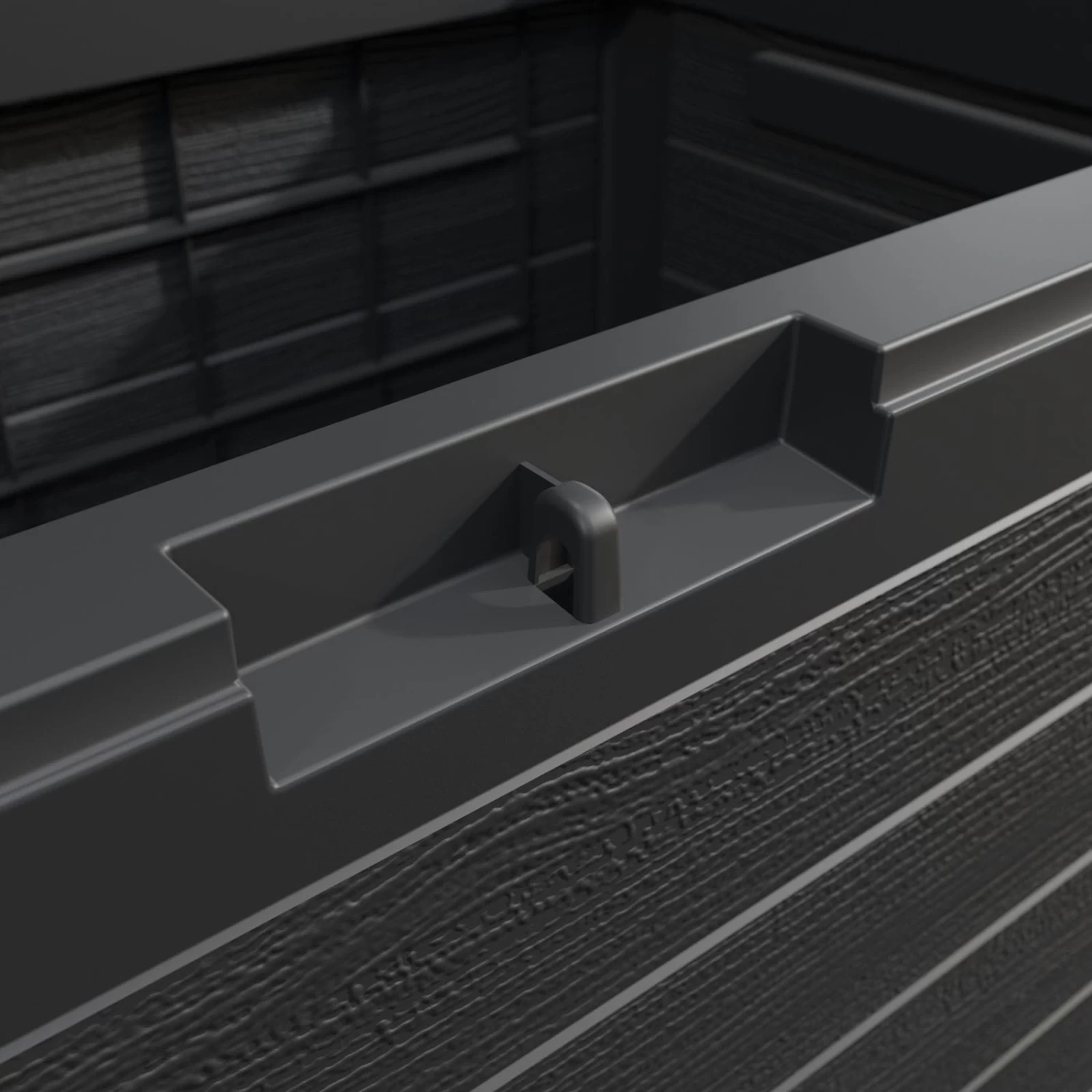 Auflagenbox Lille Anthrazit 190L 3 Auflagenbox Lille Anthrazit 190L – Bild 3