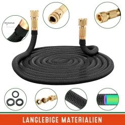 Gartenschlauch Schwarz 15m Flexibel 15 Gartenschlauch Schwarz 15m Flexibel -Garten & Außenbereich dd0b9e623fbe8e3dbd87a9ab56415935 de 109316d 6 1 1 2