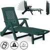 Sonnenliege Zircone Grün 195x72x101 Cm