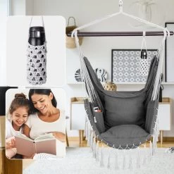 Hängesessel Anthrazit 170x100x150cm -Garten & Außenbereich e0ff7cb30032991b83c0755cc19a42ae de 109252d 5 1 1