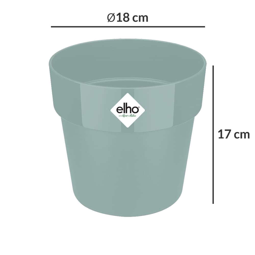 Elho Blumentopf Mint 18x17cm 2,9L 2 Elho Blumentopf Mint 18x17cm 2,9L – Bild 2