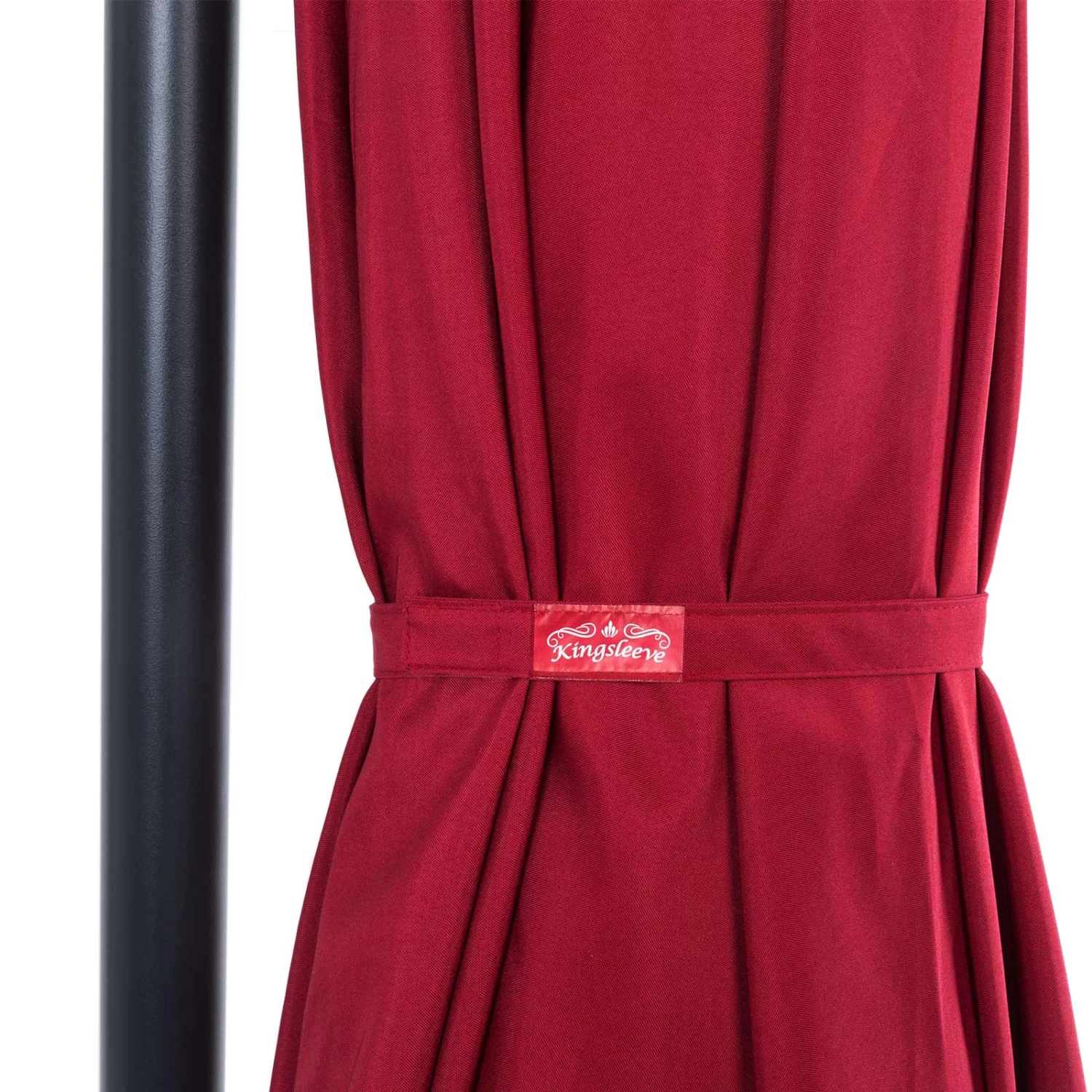 Ampelschirm Rot Alu Ø300cm UV-Schutz 50+ + Abdeckung 3 Ampelschirm Rot Alu Ø300cm UV-Schutz 50+ + Abdeckung – Bild 3